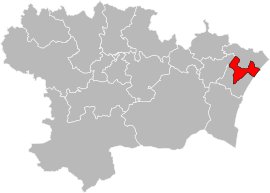 Situation of the canton of Narbonne-3 in the department of Aude