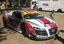 Dean Koutsoumidis placed fifth driving an Audi R8 LMS GT3 Audi R8 of Dean Koutsoumidis 2013.JPG