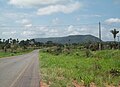 Arredores de Axixá do Tocantins e ao fundo a Serra do Estrondo.