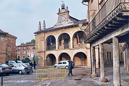 Vista del ayuntamiento del municipio.