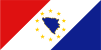 Flag of Bosnia and Herzegovina (proposed [alternative 1 in set 2])