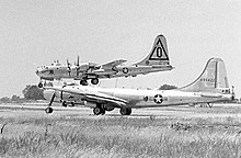 B-50 and B-29 bombers B-50andB-29 (4452102426).jpg