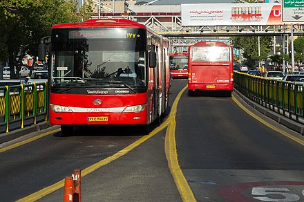 Tehran's bus rapid transit