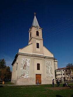 A római katolikus templom