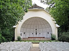 Konzertmuschel im Konzertgarten