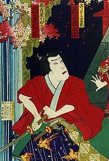 Bandō Kakitsu I 19th century Japanese kabuki actor