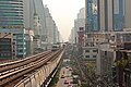 Bangkok, view from Nana station towards Asok (11900227545).jpg