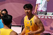 Deutsch: Beachhandball bei den Olympischen Jugendspielen 2018; Tag 3, 9. Oktober 2018; Jungs, Vorrunde, Gruppe A - Ungarn-Thailand 2:1 English: Beach handball at the 2018 Summer Youth Olympics at 9 October 2018 – Girls Preliminary Round Group A‎ – Hungary-Thailand 2:1