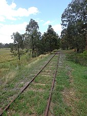 Disused Beaudesert railway line, 2016 Beaudesert railway line at Cedar Grove, Queensland.jpg