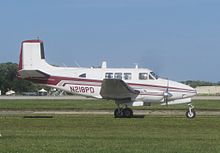 Beechcraft Model 65 Queen Air Beech65 QueenAir.jpg