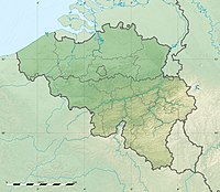 Carte de localisation de la Belgique