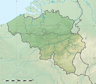 Location map Bèlgica