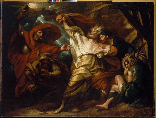 King Lear, Benjamin West (1788)