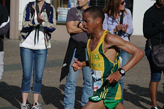<span class="mw-page-title-main">Hendrick Ramaala</span> South African long-distance runner