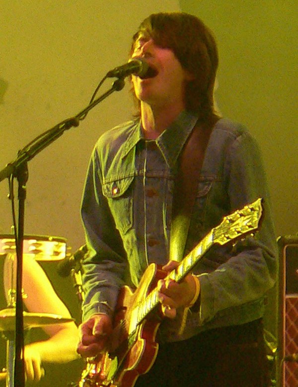 Bernard Butler (shown here during a live performance with the Tears in 2005), left Suede in 1994 due to growing tensions between him and lead vocalist