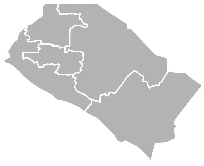 File:Blank supervisorial district map of Orange County, CA.svg
