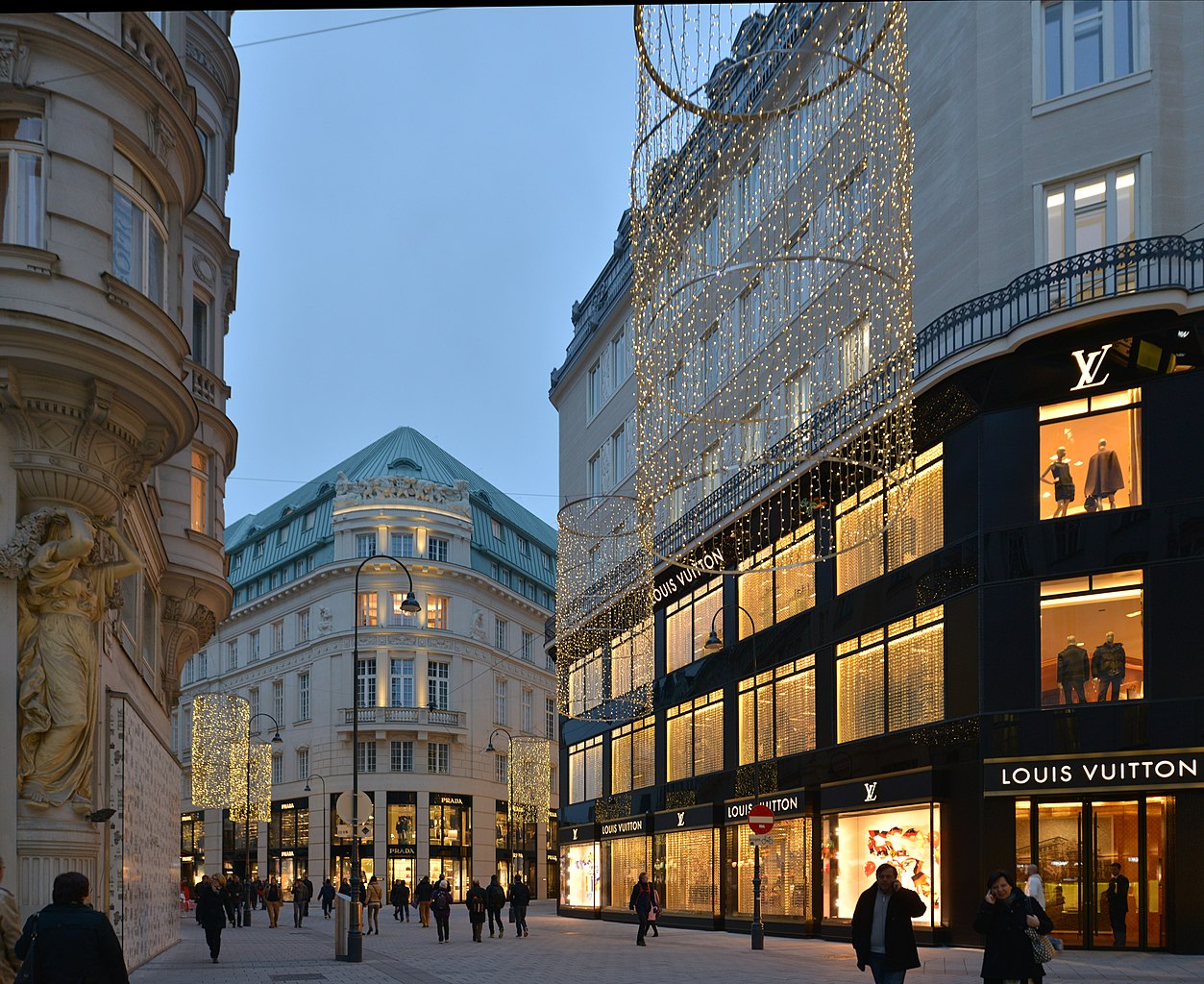 Louis Vuitton In Wien, Tuchlauben