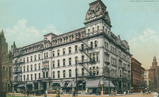 The Boody House Hotel in Toledo, Ohio