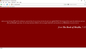 Screenshot of The Book of Mozilla, 7:15 in Mozilla Firefox 2.x Book of Mozilla in Firefox 2.png