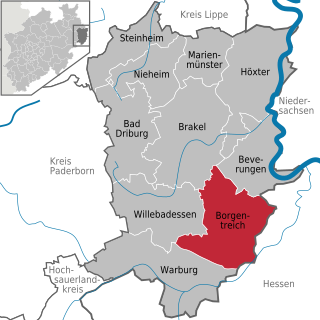 Borgentreich municipality in North Rhine-Westphalia, Germany