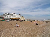 The second half of Quadrophenia takes place on and around Brighton Beach. Brighton Beach on a perfect day - geograph.org.uk - 444700.jpg