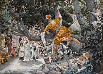 Zacchaeus in the Sycamore Awaiting the Passage...