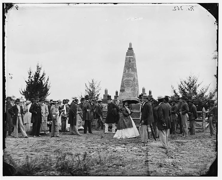 File:Bull Run, Va. Dedication of the battle monument 03773v.jpg