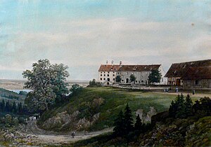 Burg Königsegg, akvarell från ca 1850-1875