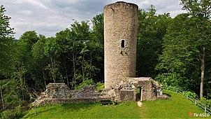 Burgruine Stolzenberg in Bad Soden