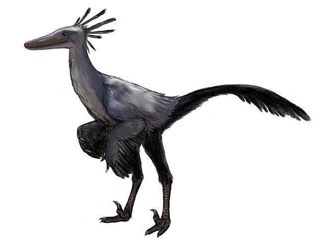 Artist's restoration of the troodontid Byronosaurus.