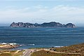Illas Cíes dende Faro Silleiro