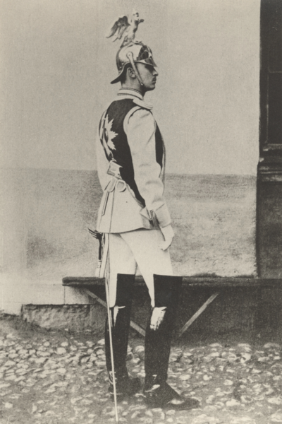 File:Carl Gustaf Mannerheim as an officer of the Chevalier Guards in 1892.webp