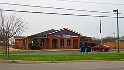 U.S. Post Office in Ash Township (Carleton 48117 ZIP Code) Carleton, MI Post Office.jpg