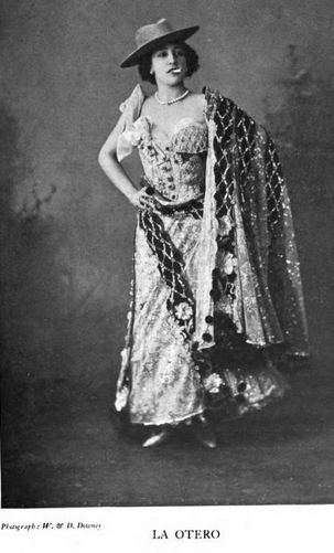  La Belle Otero, from a 1912 publication.