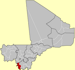 District de Yanfolila - Emplacement