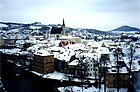 Český Krumlov: Géographie, Histoire, Population