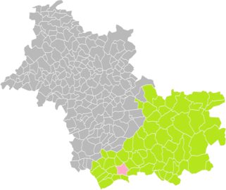 Châtillon-sur-Cher dans l'arrondissement de Romorantin-Lanthenay en 2016.