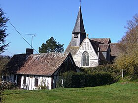 L'église Saint-Gilles-Saint-Loup.