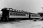 Chicago & North Western RR coach "Clyde J. Fitzpatrick" and Annapee & Western Railroad "Verne M. Bushman" (5978430275).jpg