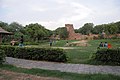 Children playing Cricket in Delhi, India