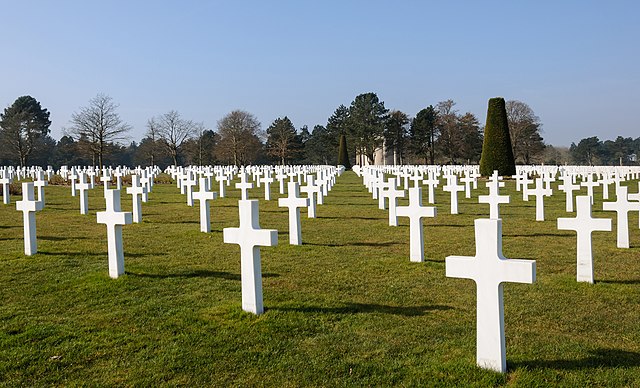 Cementerio americano de Colleville-sur-Mer
