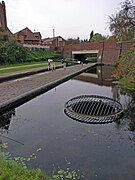 Circular weir Walsall Lock No 5