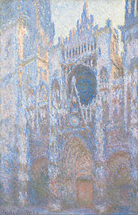 The Portal of Rouen Cathedral at Midday Claude Monet - Rouen Cathedral, West Facade - Google Art Project.jpg