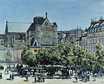 Claude Monet - St. Germain l'Auxerrois à Paris - Google Art Project.jpg