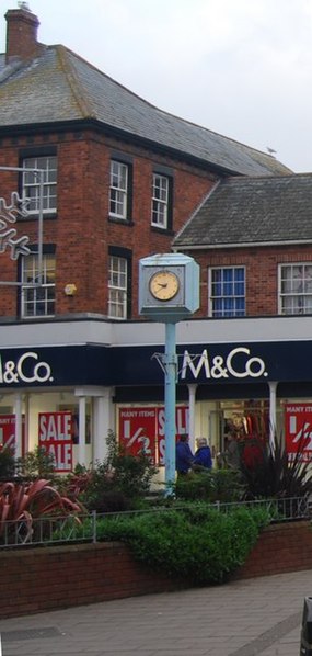 File:Clock tower, Exmouth - geograph.org.uk - 1623663.jpg