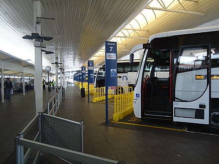 Coaches at Heathrow Central Bus Station
