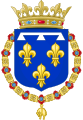 Coat of Arms of the Duke of Orléans (Orden of the Golden Fleece).svg