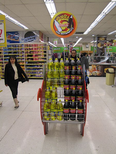 File:Coca-Cola display at a grocery store in Lima Peru (4869909757).jpg