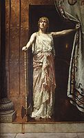 Clytemnestra after the murder by John Collier (1882).