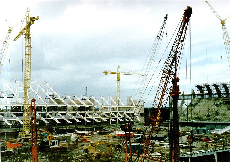 File:Construction of Millennium Stadium, Cardiff.jpg